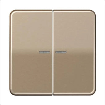 JUNG CD595KO5GB Bedienelement / Zentralplatte Schalterprogramm 67 mm