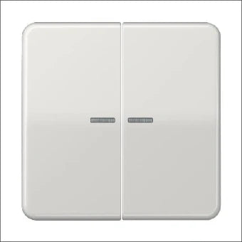JUNG CD595KO5LG Bedienelement / Zentralplatte Schalterprogramm 67 mm