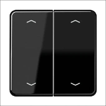 JUNG CD595MPSW Bedienelement / Zentralplatte Schalterprogramm 67 mm