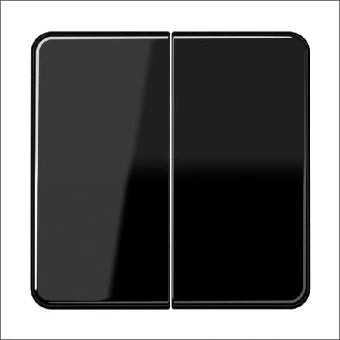 JUNG CD595SW Bedienelement / Zentralplatte Schalterprogramm 67 mm