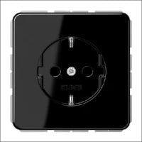 JUNG CD594-0SW Bedienelement / Zentralplatte Schalterprogramm 67 mm