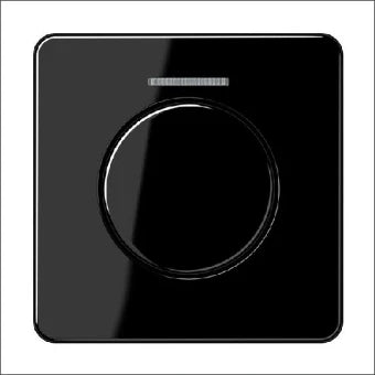 JUNG CD1540KO5SW Bedienelement / Zentralplatte Schalterprogramm 67 mm