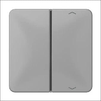 JUNG CD401TSAPGR Bedienelement / Zentralplatte Schalterprogramm 67 mm