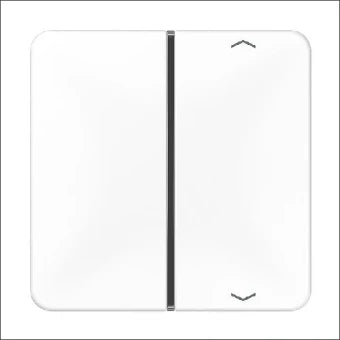 JUNG CD401TSAPWW Bedienelement / Zentralplatte Schalterprogramm 67 mm