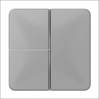 JUNG CD403TSAGR Bedienelement / Zentralplatte Schalterprogramm 67 mm