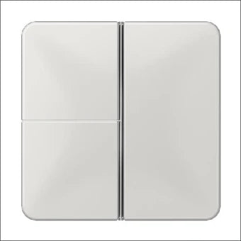 JUNG CD403TSALG Bedienelement / Zentralplatte Schalterprogramm 67 mm