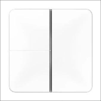 JUNG CD403TSAWW Bedienelement / Zentralplatte Schalterprogramm 67 mm
