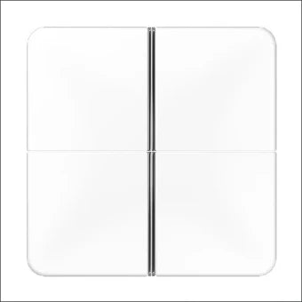 JUNG CD404TSAWW Bedienelement / Zentralplatte Schalterprogramm 67 mm