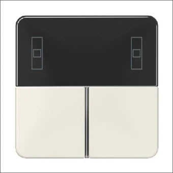 JUNG CD4093TSA Bedienelement / Zentralplatte Schalterprogramm 67 mm