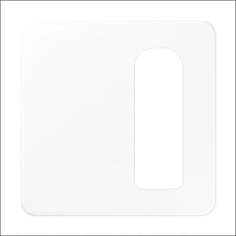 JUNG CD525.050WW Bauteil / Zentralplatte Kommunikations-Schalterprogramm