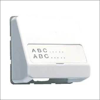 JUNG CD554WW Bauteil / Zentralplatte Kommunikations-Schalterprogramm