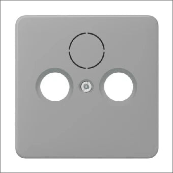 JUNG CD561SATGR Bauteil / Zentralplatte Kommunikations-Schalterprogramm