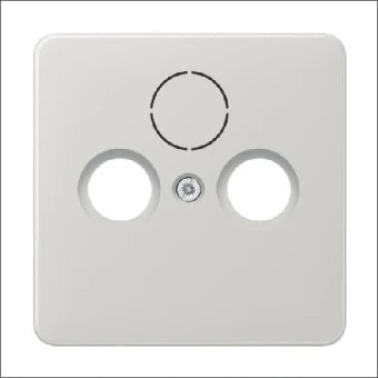JUNG CD561SATLG Bauteil / Zentralplatte Kommunikations-Schalterprogramm
