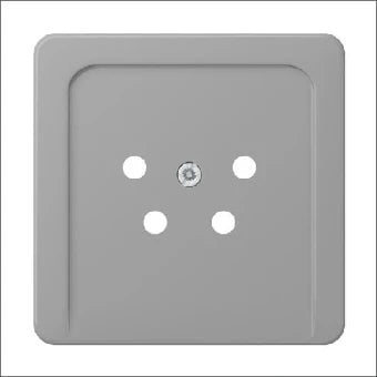 JUNG CD561TFGR Bauteil / Zentralplatte Kommunikations-Schalterprogramm