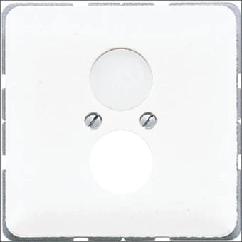 JUNG CD562WW Bauteil / Zentralplatte Kommunikations-Schalterprogramm