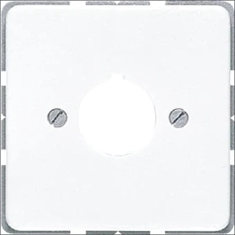 JUNG CD564WW Bauteil / Zentralplatte Kommunikations-Schalterprogramm