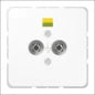 JUNG CD581WUWW Abdeckrahmen Schalterprogramm 10 mm