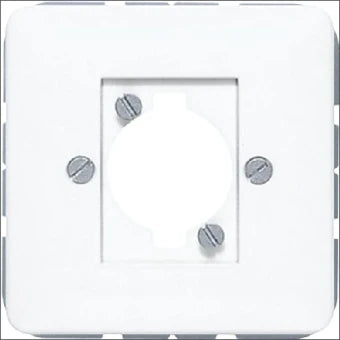JUNG CD568WW Bauteil / Zentralplatte Kommunikations-Schalterprogramm