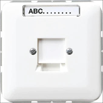 JUNG CD569-15NWEWW Bauteil / Zentralplatte Kommunikations-Schalterprogramm