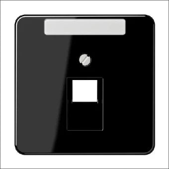 JUNG CD569-1NAUASW Bauteil / Zentralplatte Kommunikations-Schalterprogramm