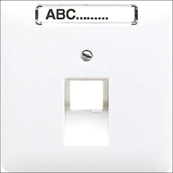 JUNG CD569-1NAUAWW Bauteil / Zentralplatte Kommunikations-Schalterprogramm