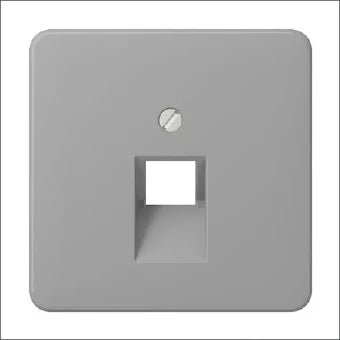 JUNG CD569-1UAGR Bauteil / Zentralplatte Kommunikations-Schalterprogramm