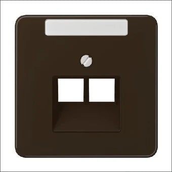 JUNG CD569-2NAUABR Bauteil / Zentralplatte Kommunikations-Schalterprogramm