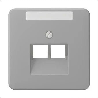 JUNG CD569-2NAUAGR Bauteil / Zentralplatte Kommunikations-Schalterprogramm