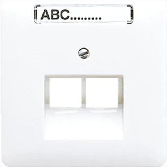 JUNG CD569-2NAUAWW Bauteil / Zentralplatte Kommunikations-Schalterprogramm