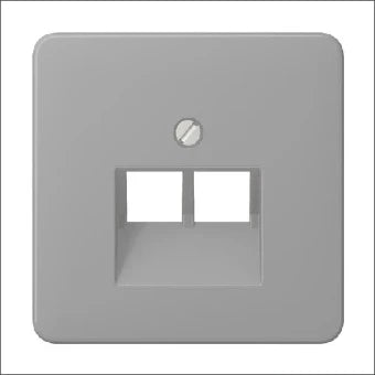 JUNG CD569-2UAGR Bauteil / Zentralplatte Kommunikations-Schalterprogramm