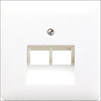 JUNG CD569-2UAWW Bauteil / Zentralplatte Kommunikations-Schalterprogramm
