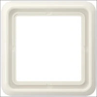 JUNG CD582W Abdeckrahmen Schalterprogramm 10 mm