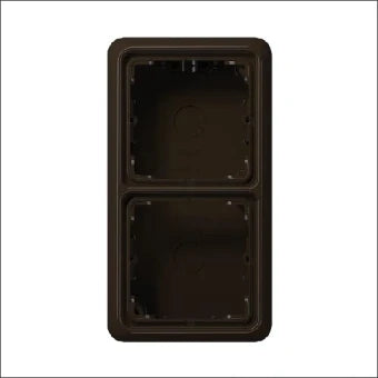 JUNG CD582ABR Aufputzgehaeuse Unterputz-Schalterprogramm 85 mm