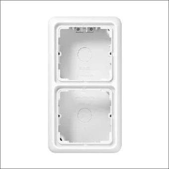 JUNG CD582AWW Aufputzgehaeuse Unterputz-Schalterprogramm 85 mm