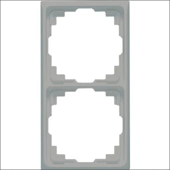JUNG CD582KGR Abdeckrahmen Schalterprogramm 10 mm