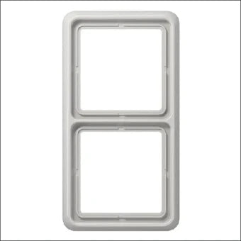 JUNG CD582LG Abdeckrahmen Schalterprogramm 10 mm