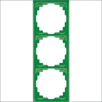 JUNG CD583KGN Abdeckrahmen Schalterprogramm 10 mm