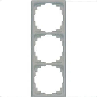 JUNG CD583KGR Abdeckrahmen Schalterprogramm 10 mm