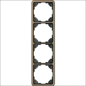 JUNG CD584GB Abdeckrahmen Schalterprogramm 10 mm