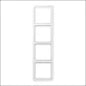 JUNG CD585WW Abdeckrahmen Schalterprogramm 10 mm