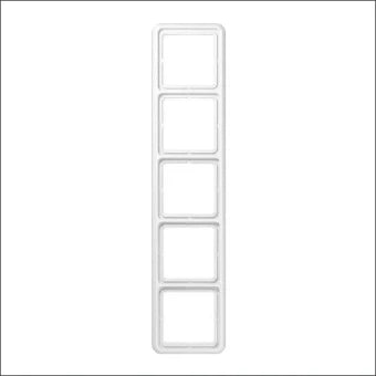 JUNG CD585WUWW Abdeckrahmen Schalterprogramm 10 mm
