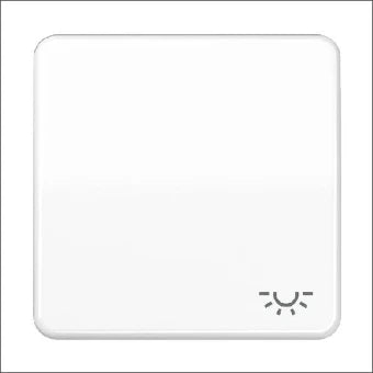 JUNG CD590BFLWW Bedienelement / Zentralplatte Schalterprogramm 67 mm