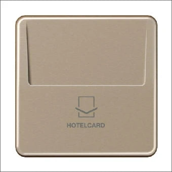 JUNG CD590CARDGB-L Bedienelement / Zentralplatte Schalterprogramm 67 mm