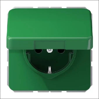 JUNG CD590KLGN Abdeckrahmen Schalterprogramm 15 mm