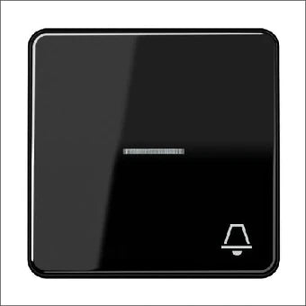 JUNG CD590KO5KSW Bedienelement / Zentralplatte Schalterprogramm 67 mm
