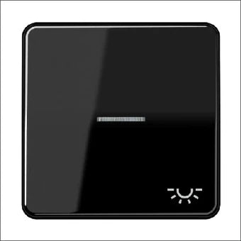JUNG CD590KO5LSW Bedienelement / Zentralplatte Schalterprogramm 67 mm