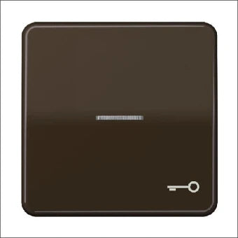 JUNG CD590KO5TBR Bedienelement / Zentralplatte Schalterprogramm 67 mm
