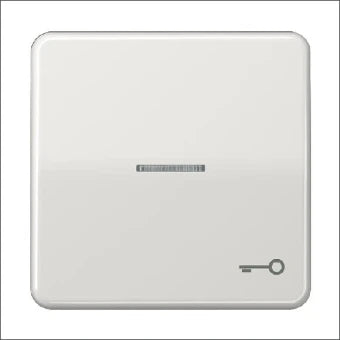JUNG CD590KO5TLG Bedienelement / Zentralplatte Schalterprogramm 67 mm