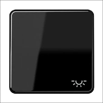 JUNG CD590LSW Bedienelement / Zentralplatte Schalterprogramm 67 mm