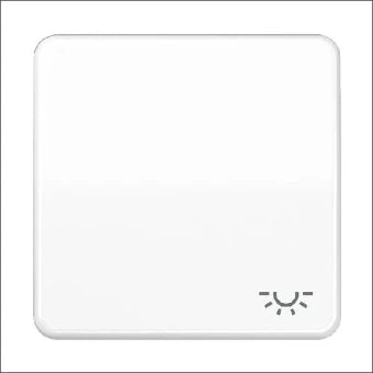 JUNG CD590LWW Bedienelement / Zentralplatte Schalterprogramm 67 mm